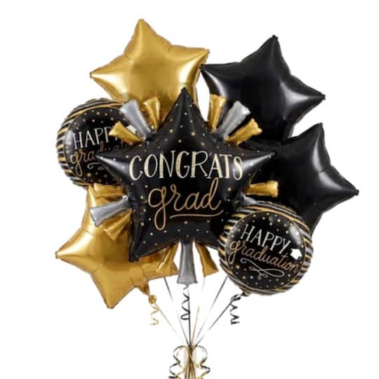 Star Graduate Foil Balloon Bundle